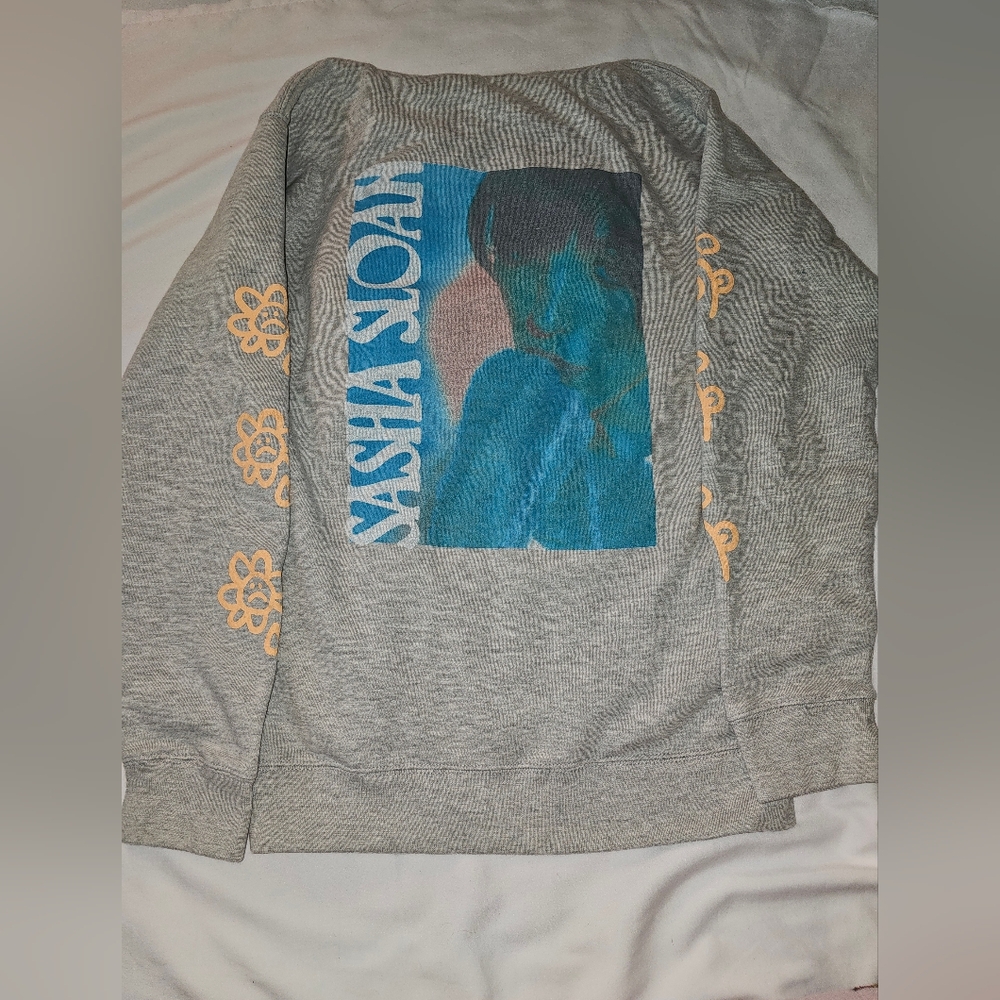 Sasha Sloan Hoodie Sz S/M Front Pocket Established 1995 Boston Mass